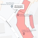Part of the city map Münster